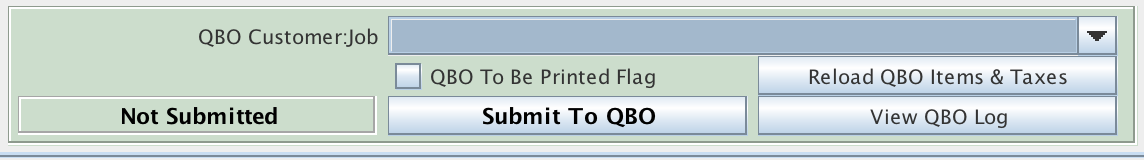 QuickBooks Online Integration Panel QuickBooks Integration Panel